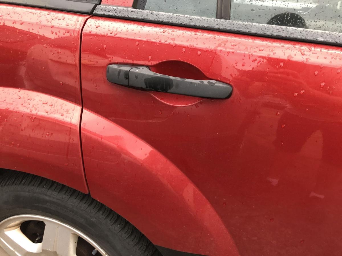 Dodge Caliber PK T&uuml;r hinten rechts Fondt&uuml;r im Rohbau weinrot Anrostungen Falz